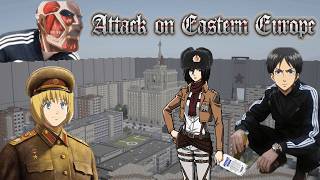 What if Attack on Titan took place in Eastern Europe? A Minecraft Build showcase