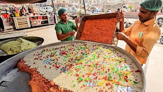 Gajar Ka Halwa Recipe | 200 KG Carrot Halwa Prepared in Mega Kitchen | Delicious Gajar Halwa Making