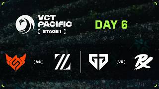 FS vs ZETA / GEN vs PRX - VCT Pacific - Stage 1 - Group Stage - Day 6