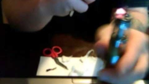 Cotton Wick on a Genesis Atomizer