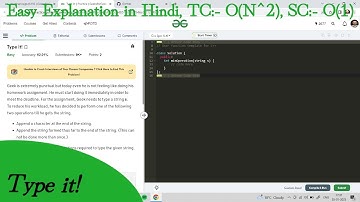 Type it! | GFG POTD | Easy Explanation | Hindi | Sorting | Code Kar Lo