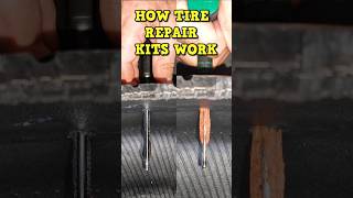 Tire Repair Kits - How Do They Work ? #tirerepair #howitworks #internalviews #puncturerepair
