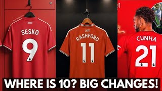 Download lagu 🚨 CONFIRMED! Man United's Squad Numbers For 2026/27 Season Have Been Revealed | Man United News 