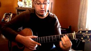 The first 5 basic guitar chords G, Em, C, Am, and D Guitar lesson