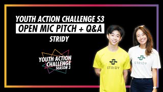 Youth Action Challenge S3E18: Pitch/Q&A; Stridy screenshot 5