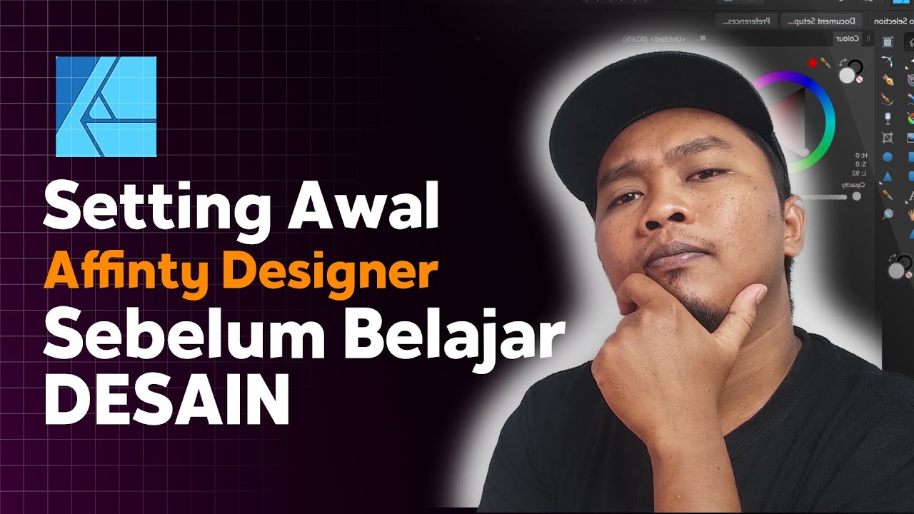 Tutorial Affinity Designer Indonesia - Seting Awal Sebelum Belajar ...