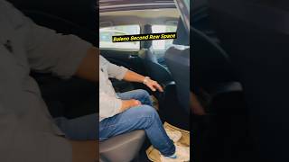 Baleno Second Row Space #reel #rearspace #baleno #shorts