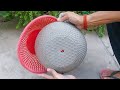 Make A Cement Pot At Home Easily-amazing Idea!
