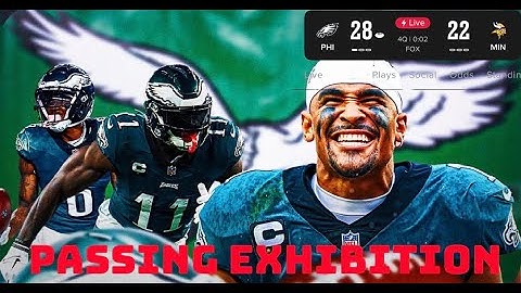 Jalen Hurts Destroys the Vikings Defense! Offensive Explosion! 5-2