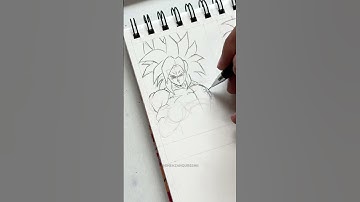 Drawing Goku SSJ4 Easily