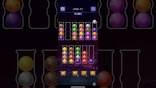 Color Ball Sort Puzzle Level 87 Part 1 #gaming #puzzle #trending #shorts