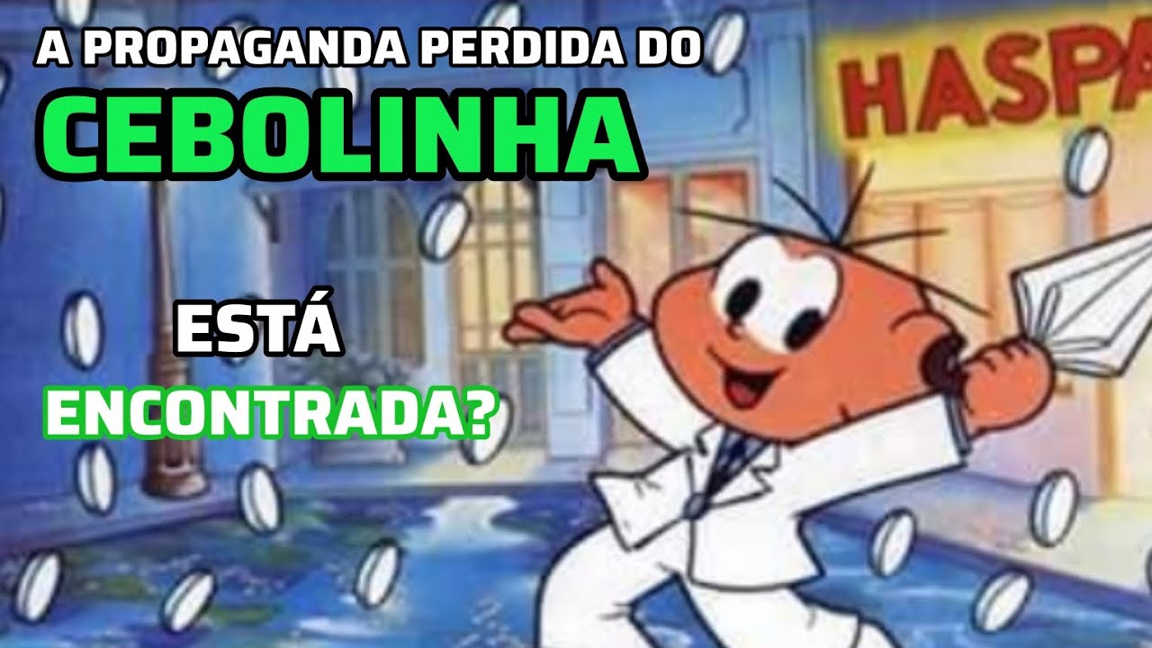 A PROPAGANDA OBSCURA DO CEBOLINHA QUE VIROU MÍDIA PERDIDA!