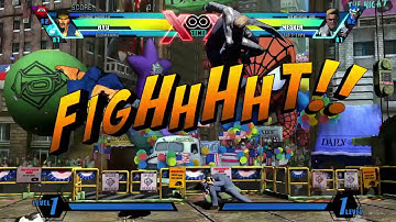 ULTIMATE MARVEL VS. CAPCOM 3 Ryu,Dormammu,Shuma-Gorath Requested Gameplay