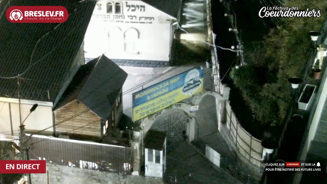 Tikoun Haclalai ensemble Uman Kotel -14 nov -  Breslev