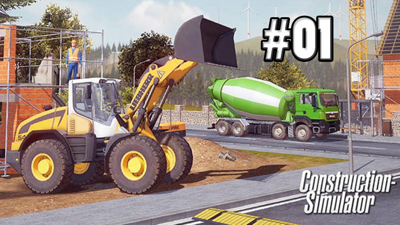 Construction Simulator 2015 po Polsku #01 Witajcie w mojej firmie