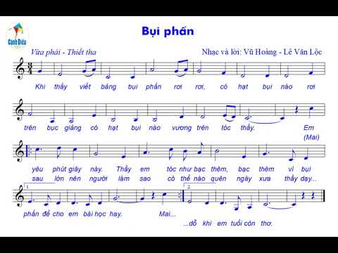 Video Nhạc đệm bài hát BỤI PHẤN (Chủ đề 3- SGK Âm nhạc 6... - youtube