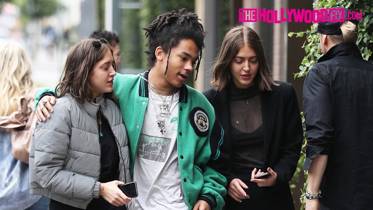 Luka Sabbat Meets Up For Coffee With Friends At Alfred's