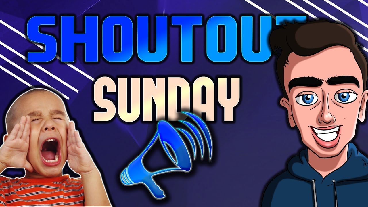 Shoutout Sunday Series #13!