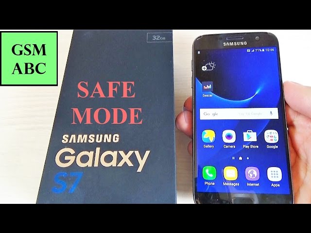 How to Easily Remove a Malware or Apps on Samsung Galaxy S7, S7 edge (SAFE  MODE) - YouTube