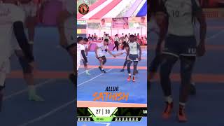 Allur Sathish Raid Points | 5th federation kabaddi championship 2026 | #allursathish #kabaddi