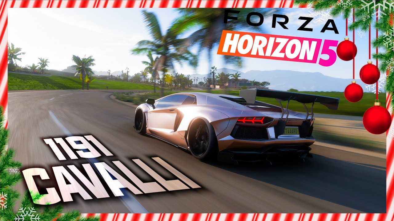 FORZA HORIZON 5 AVENTADOR 1191 Cavalli, Liberty Walk