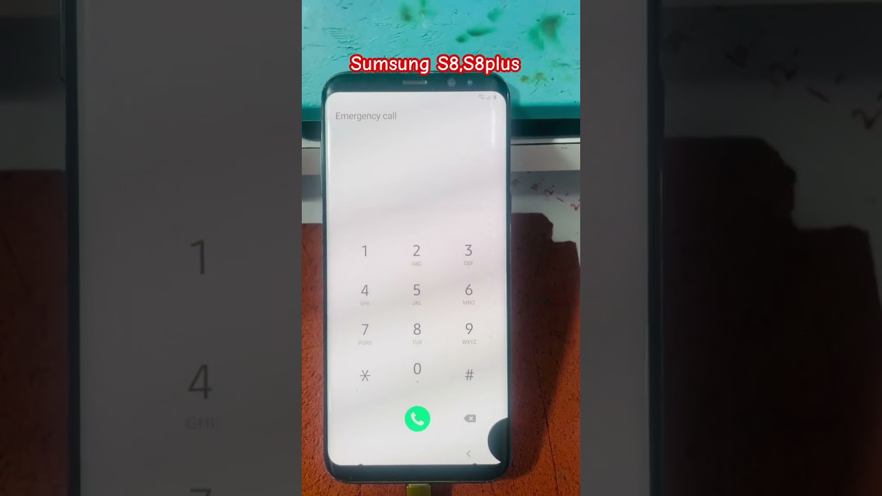 Sumsung S8,S8plus screen lock fro bypass ✅💯