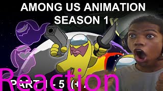 NickReactz React To Among Us Animation Season 1 || Part 1 - 5 + AlternatePart1 ||