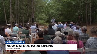 New nature park opens in Spartanburg County