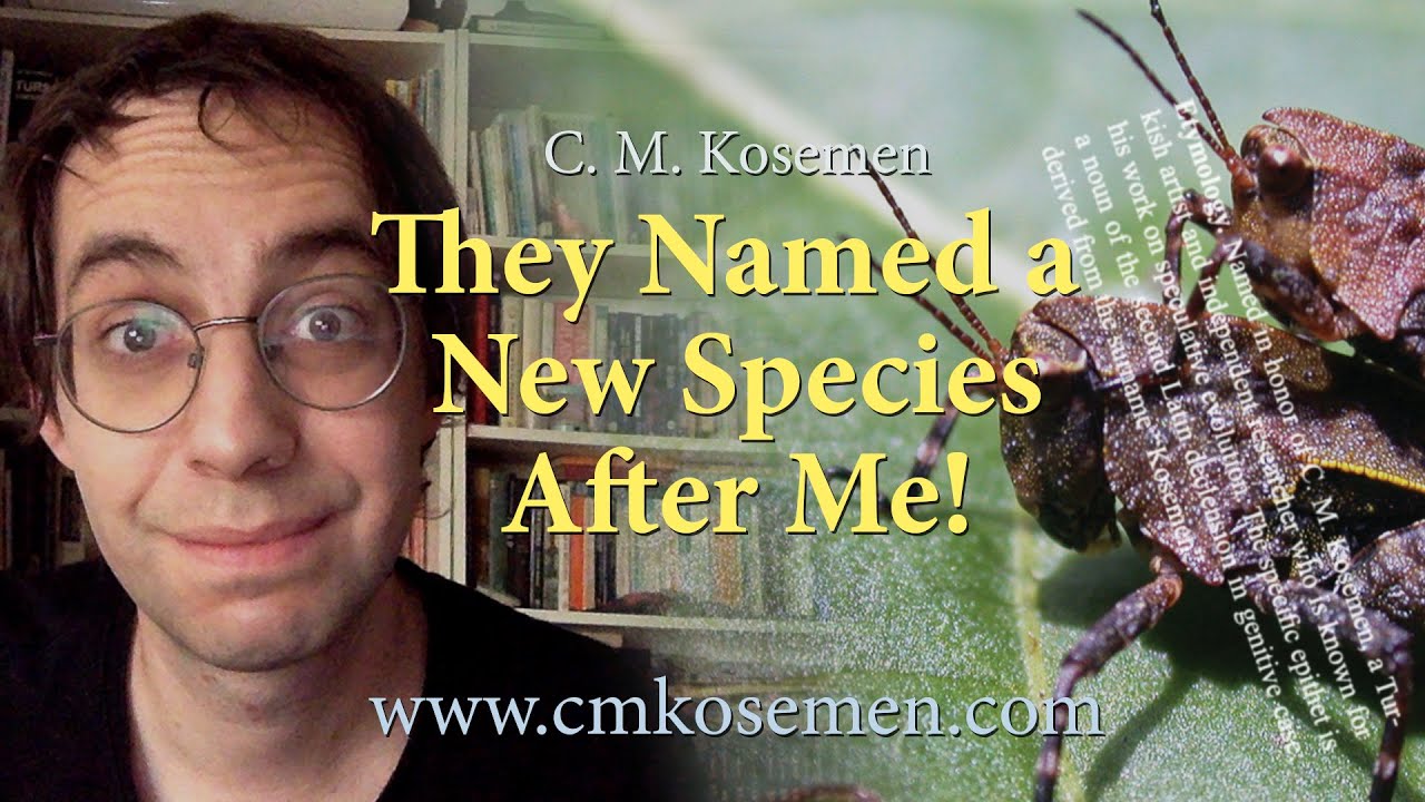 They Named a New Species After Me! (🦗Naskreckiana kosemeni🦗)