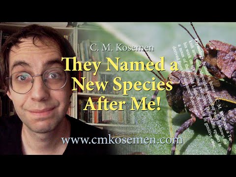 They Named a New Species After Me! (🦗Naskreckiana kosemeni🦗)