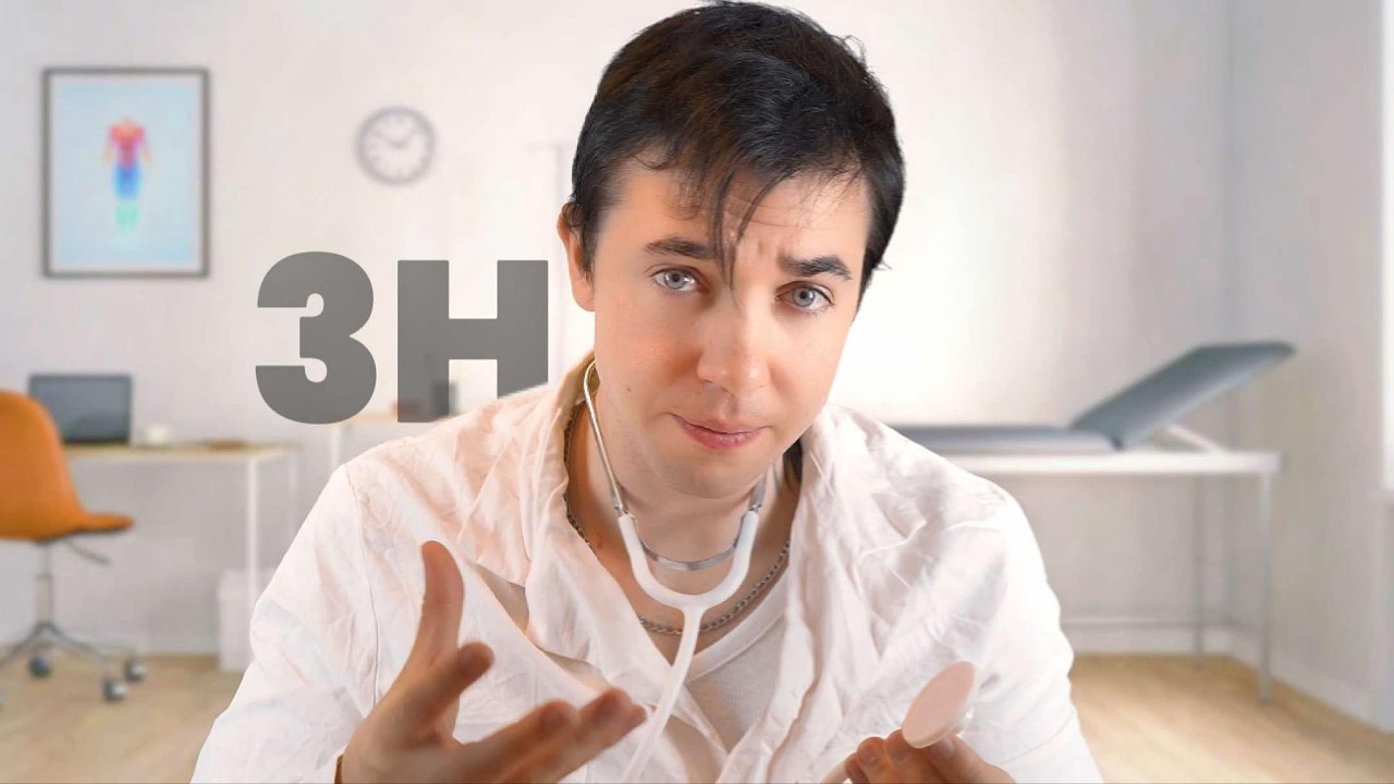 ASMR 3H: DOCTEUR TEST COMPLET ! (Roleplay)