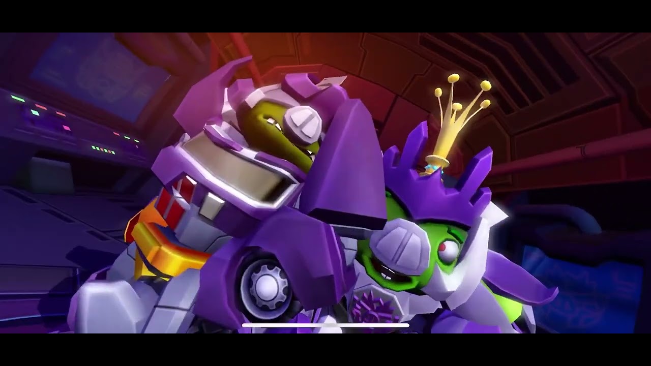 All angry birds transformers boss fights