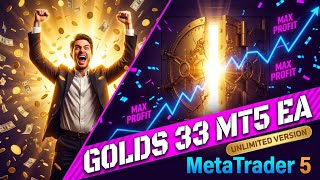 GOLDS 33 MT5 EA Review | MetaTrader 5 Expert Advisor Backtest 2026