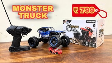 RC Car Unboxing & Review 🔥 | 1:18 Rock Crawler Off-Road Monster | Best Remote Control Car for Kids