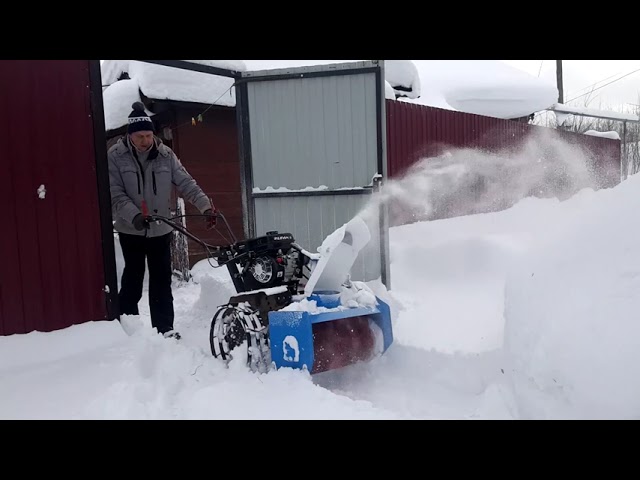 самодельный снегоочиститель для мотоблока Нева