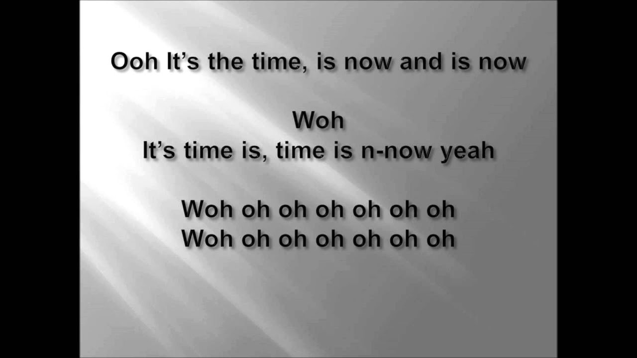 Warren Barfield The Time is Now (with lyrics) YouTube