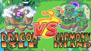 Dragon Isle VS Harmony Island!!! Are These Game Modes the Same in Prodigy Math???