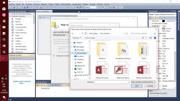como conectar base de datos de access con visual studio 2010
