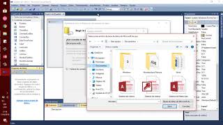 como conectar base de datos de access con visual studio 2010