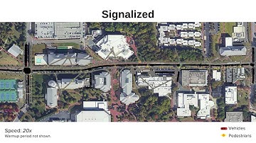 Joint Pedestrian and Vehicle Traffic Optimization in Urban Environments using Reinforcement Learning