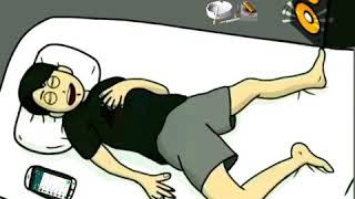 Story wa kekinian'tidur pulas'
