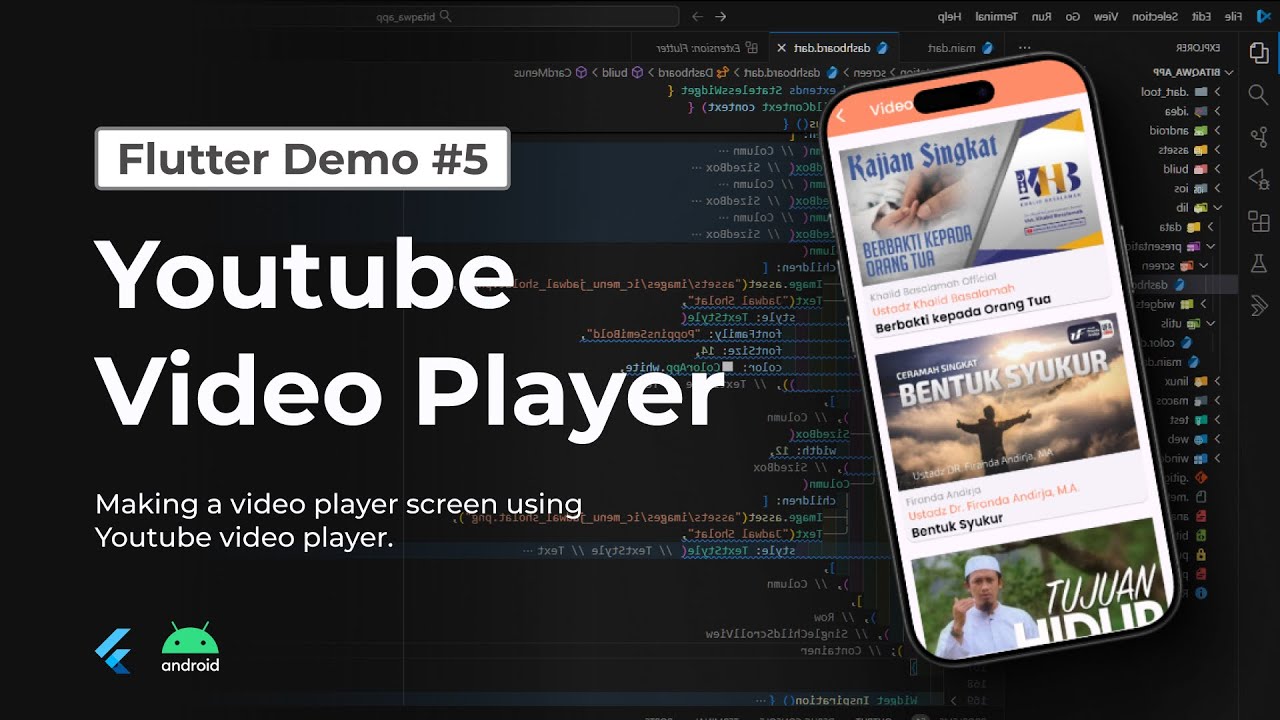 Flutter #5 : Youtube Video Player - YouTube