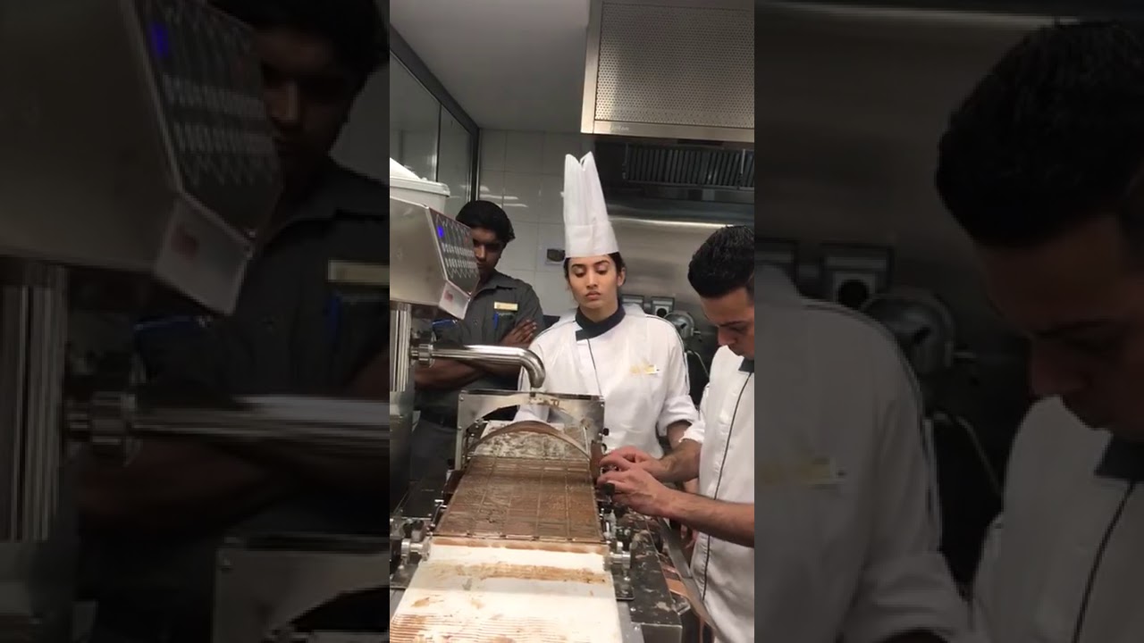 Demo# Jumeira Etihad Hotel Abudhabi# Chocolate Tempering Machine# Gami#