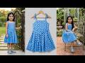 Stylish Tie-Up Strap Baby Frock with Waist Belt | Easy Cutting & Stitching Tutorial