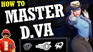 Overwatch Guide - Master D.Va - Defense Matrix, Fusion Cannons, and Boosters