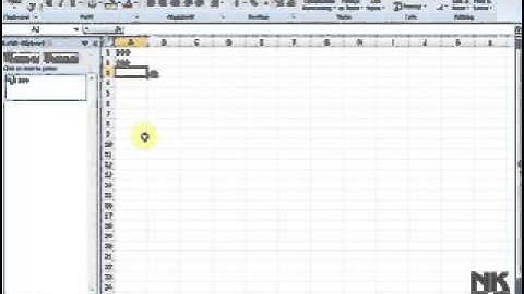 Lesson  4 Clipboard Microsoft Office Excel 2007 TutorialUrdu   Hindi