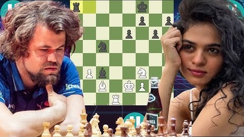 Magnus Carlsen vs Tania Sachdev – The Battle of Minds