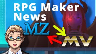 Use MZ Plugin Commands in MV, More MV Plugins Working in MZ, & Demon MV-Chan! | RPG Maker News #61