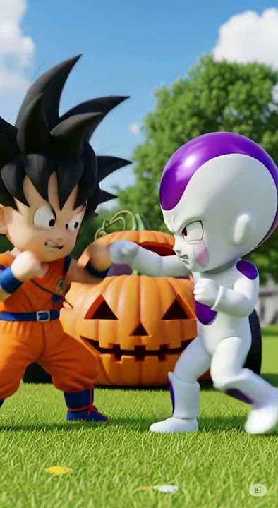 Dragon Ball Story: Baby Goku’s Pumpkin Car Gets Stolen by Frieza… and He Cries?!🎃😭💥#goku #dragonball