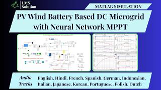 Matlab Simulation Of Pv Wind Battery Based Dc Microgrid With Neural Network Mppt Pv Wind Battery